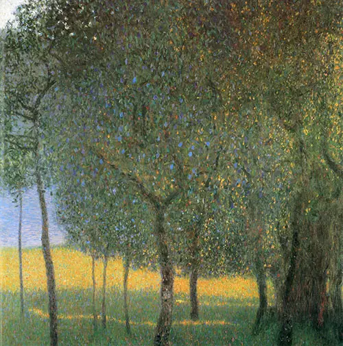 Obstbäume am Attersee Gustav Klimt
